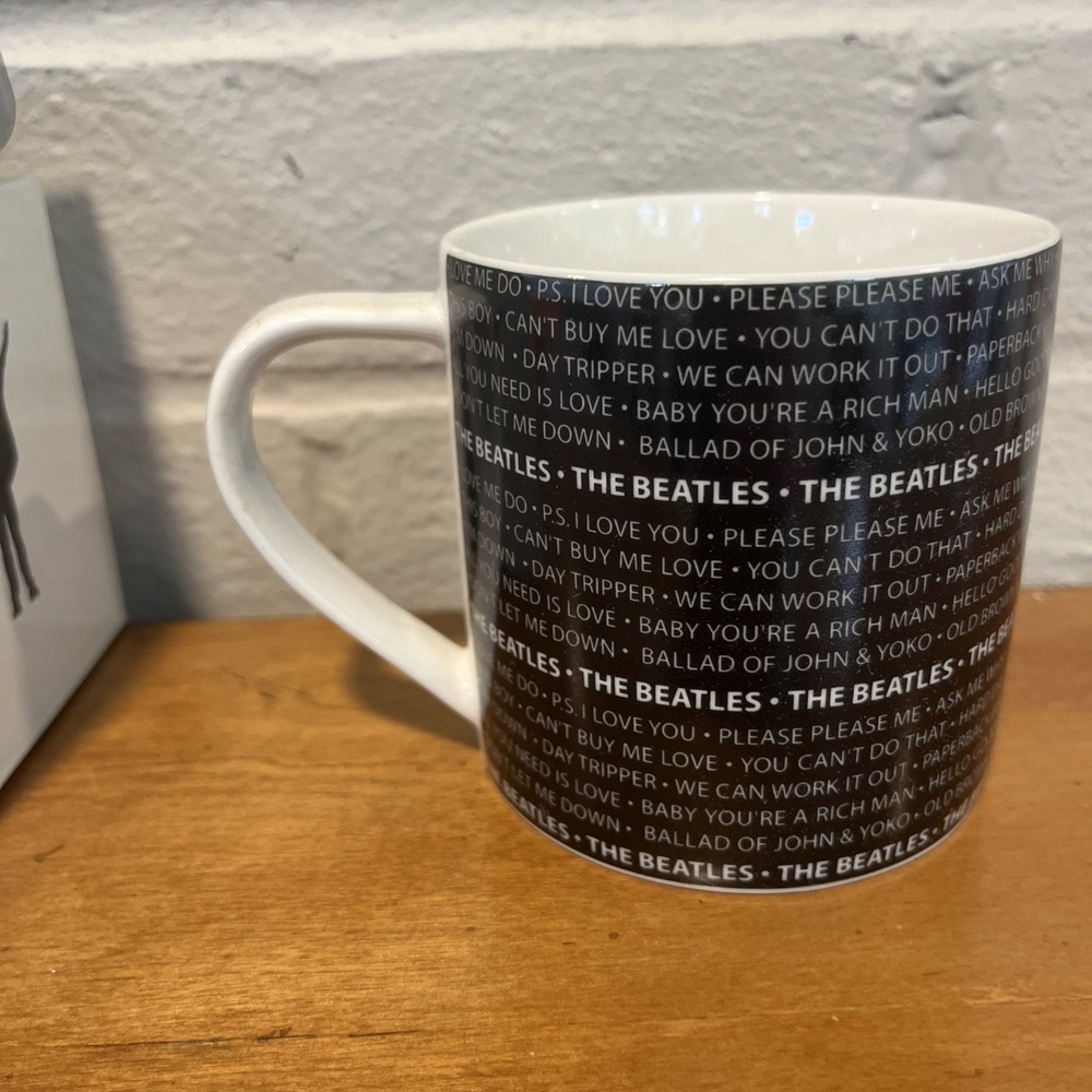 Coalport Characters the Beatles mug Song Titles - Picture 9 of 9